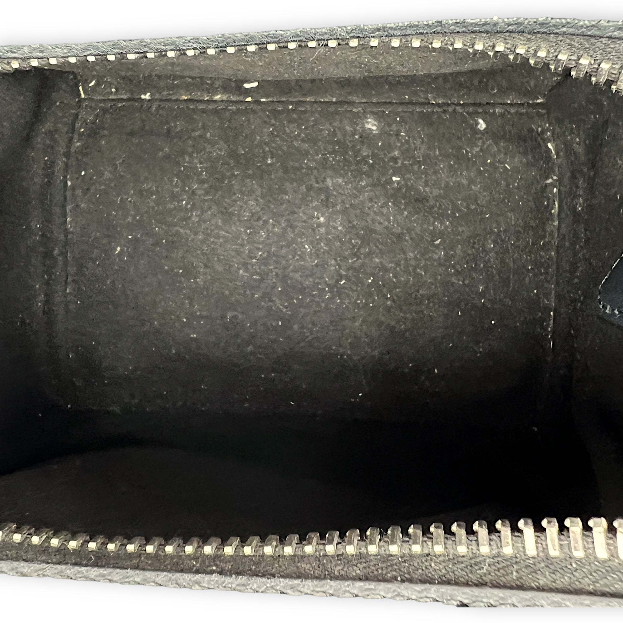 HDG Mini Black Top Handle Bag in Lizard Embossed Calfskin, Silver hardware - Image 11