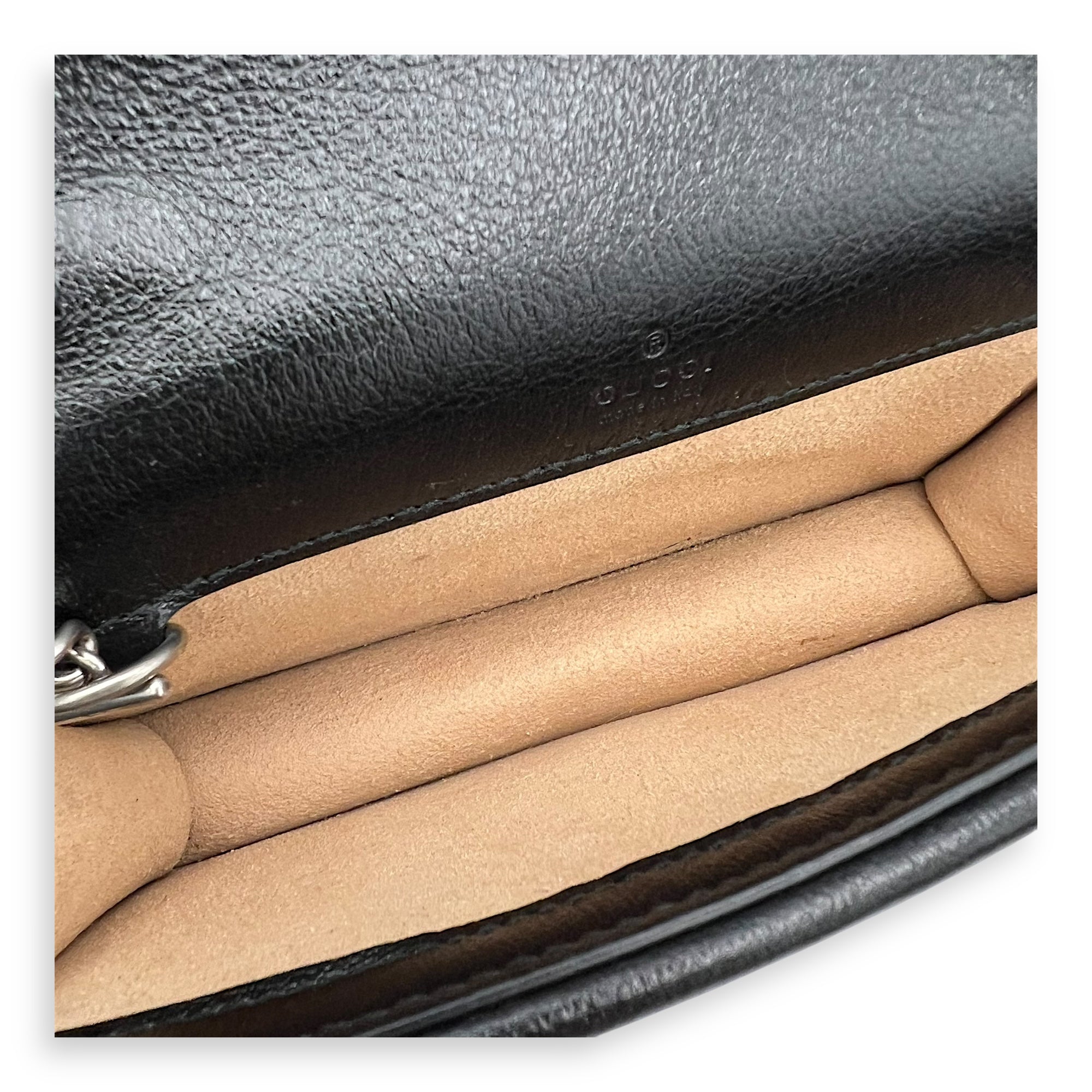 Dionysus Super Mini Red Crossbody Bag in Tweed, Ruthenium hardware - Image 7