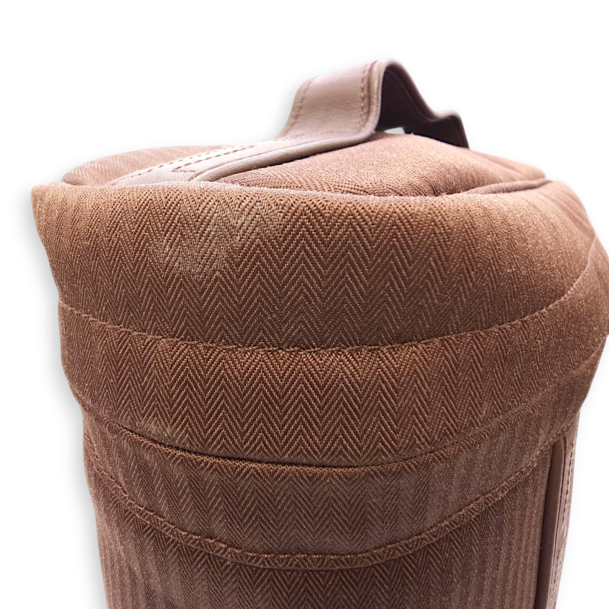 Acapulco Vanity Chocolate in Toile, Palladium hardware - Image 13