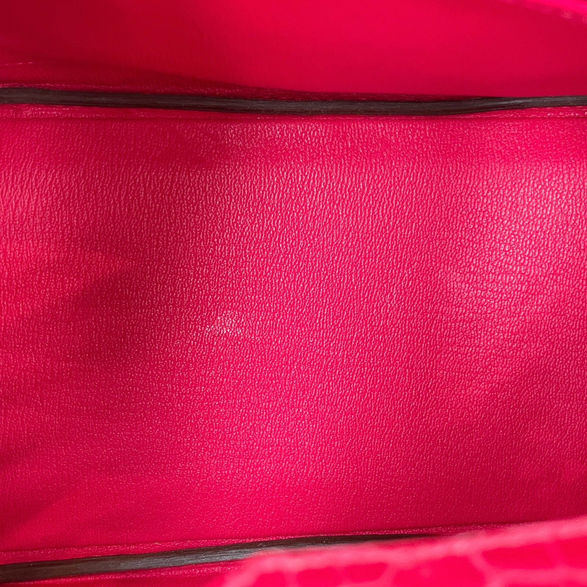 Birkin 25 Rose Extreme in Shiny Niloticus, Palladium hardware - Image 7