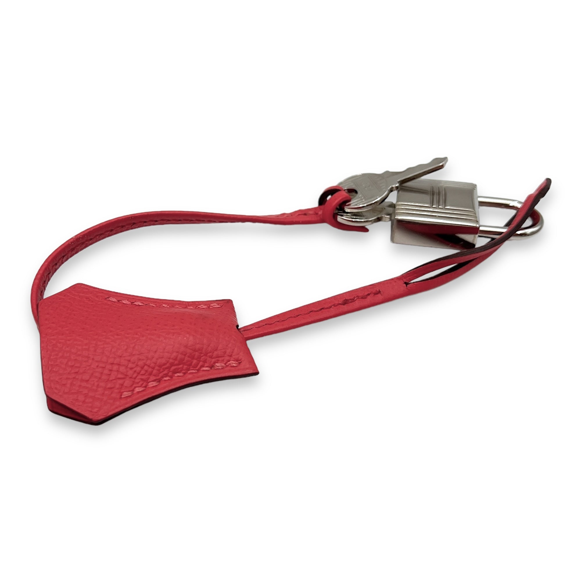 Birkin 30 Rose Jaipur in Epsom, Palladium hardware - Image 11