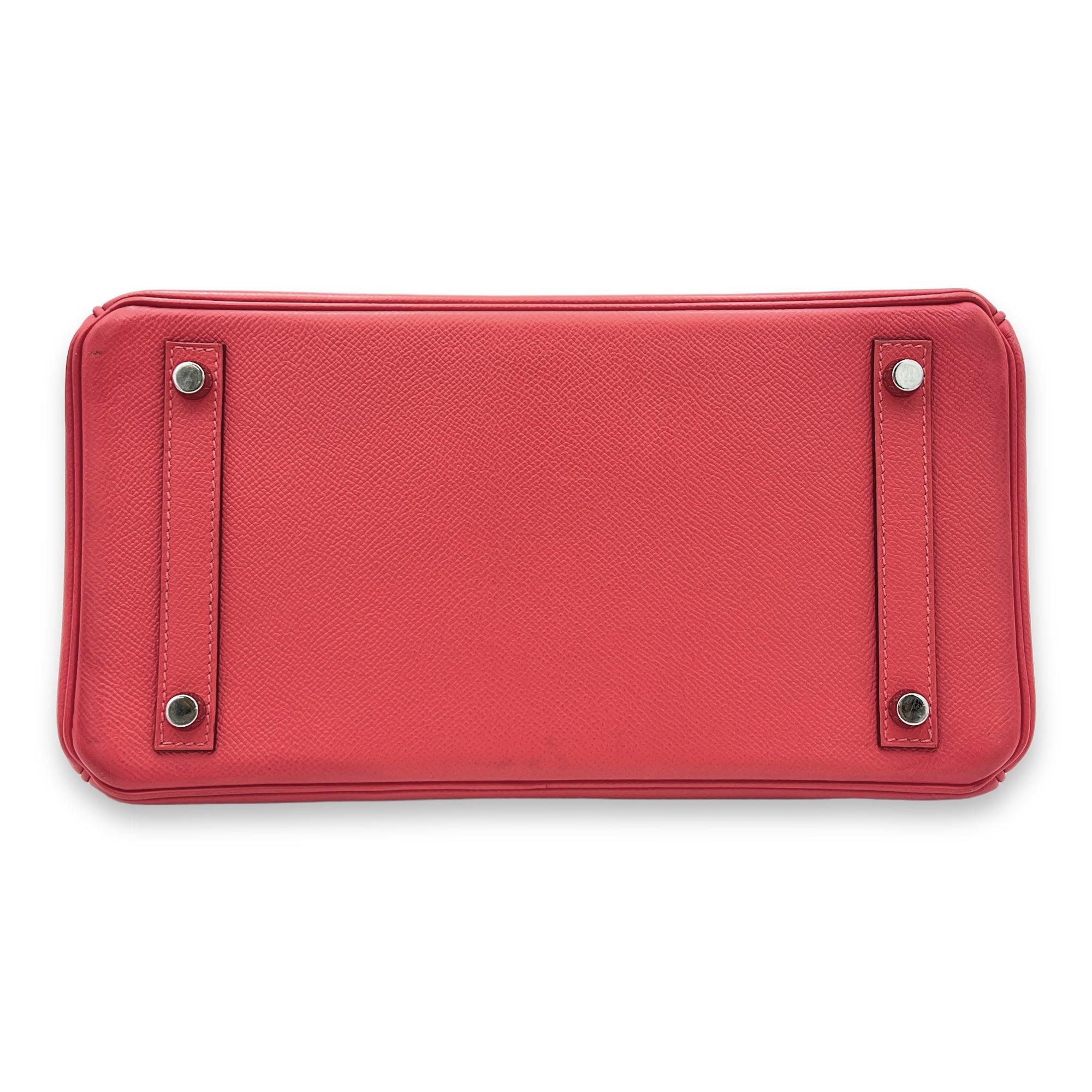 Birkin 30 Rose Jaipur in Epsom, Palladium hardware - Image 6