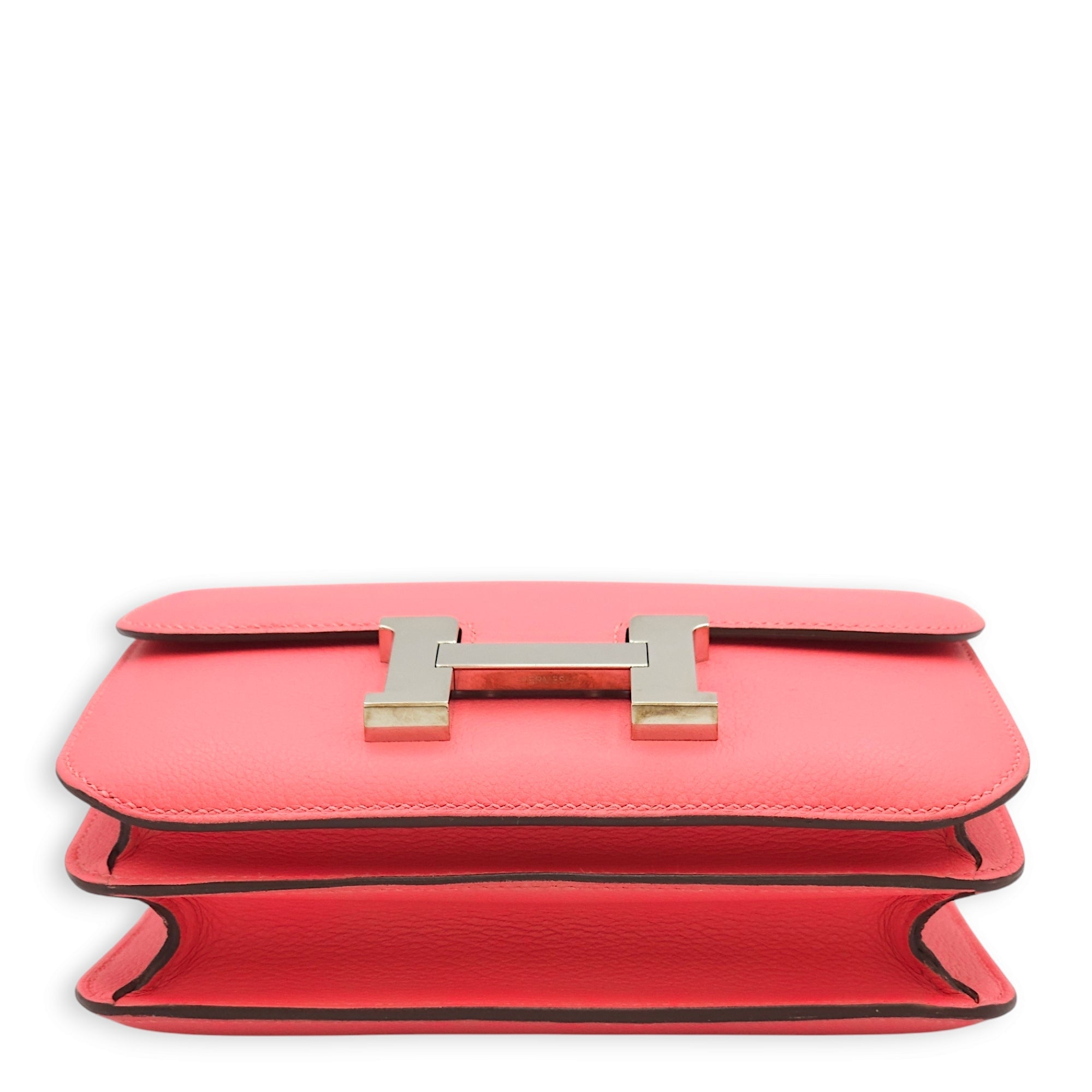 Constance 18 Rose Azalee in Evercolor, Palladium hardware - Image 7