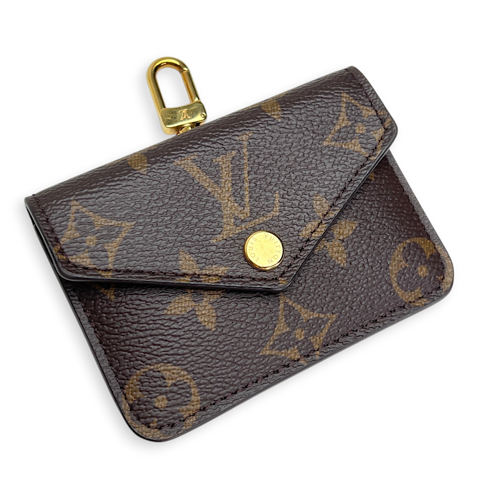 Felicie Strap and Go Brown Crossbody Bag in Monogram Coated Canvas, Gold hardware - Image 21