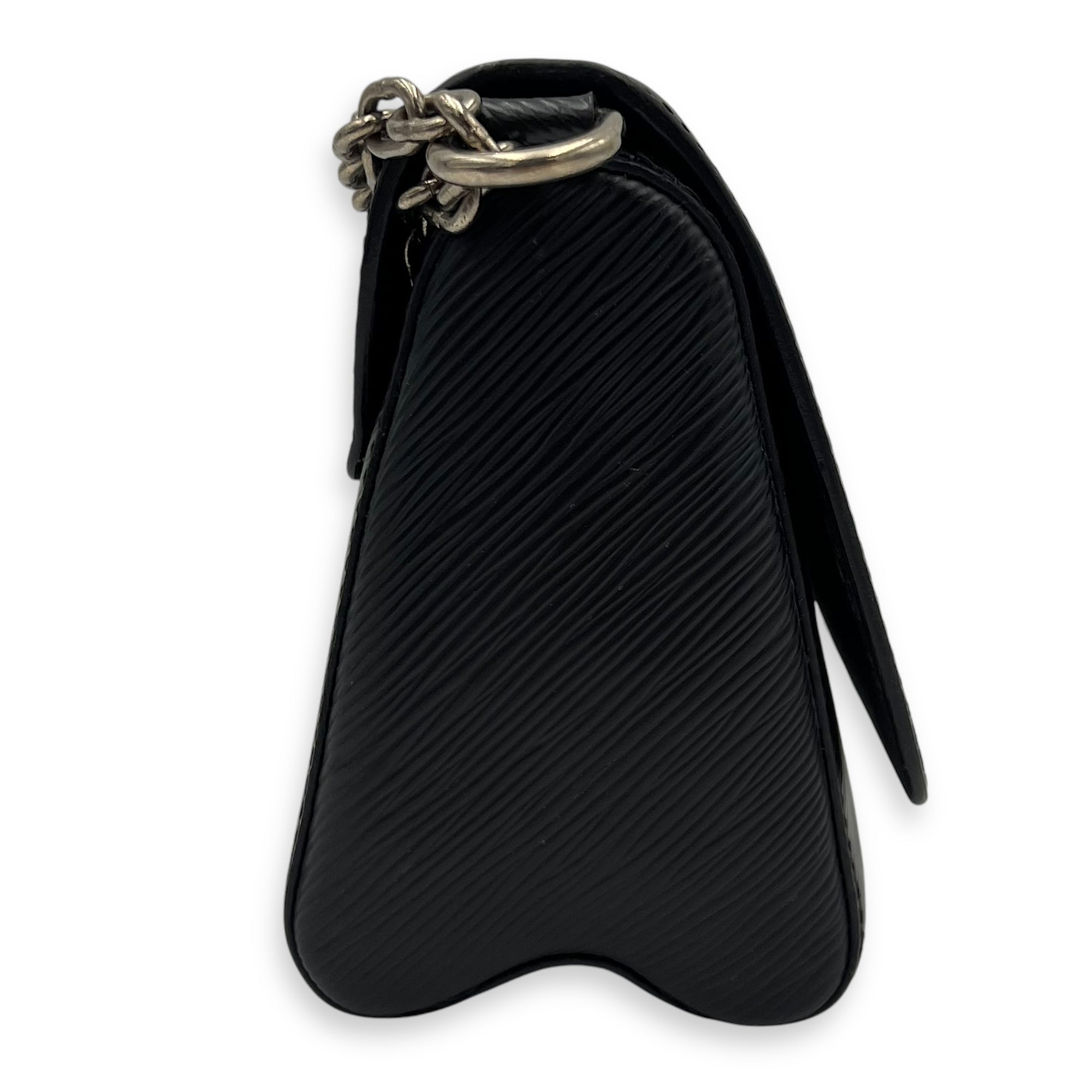 Twist PM Crossbody bag in Epi leather, Silver Hardware - Image 5