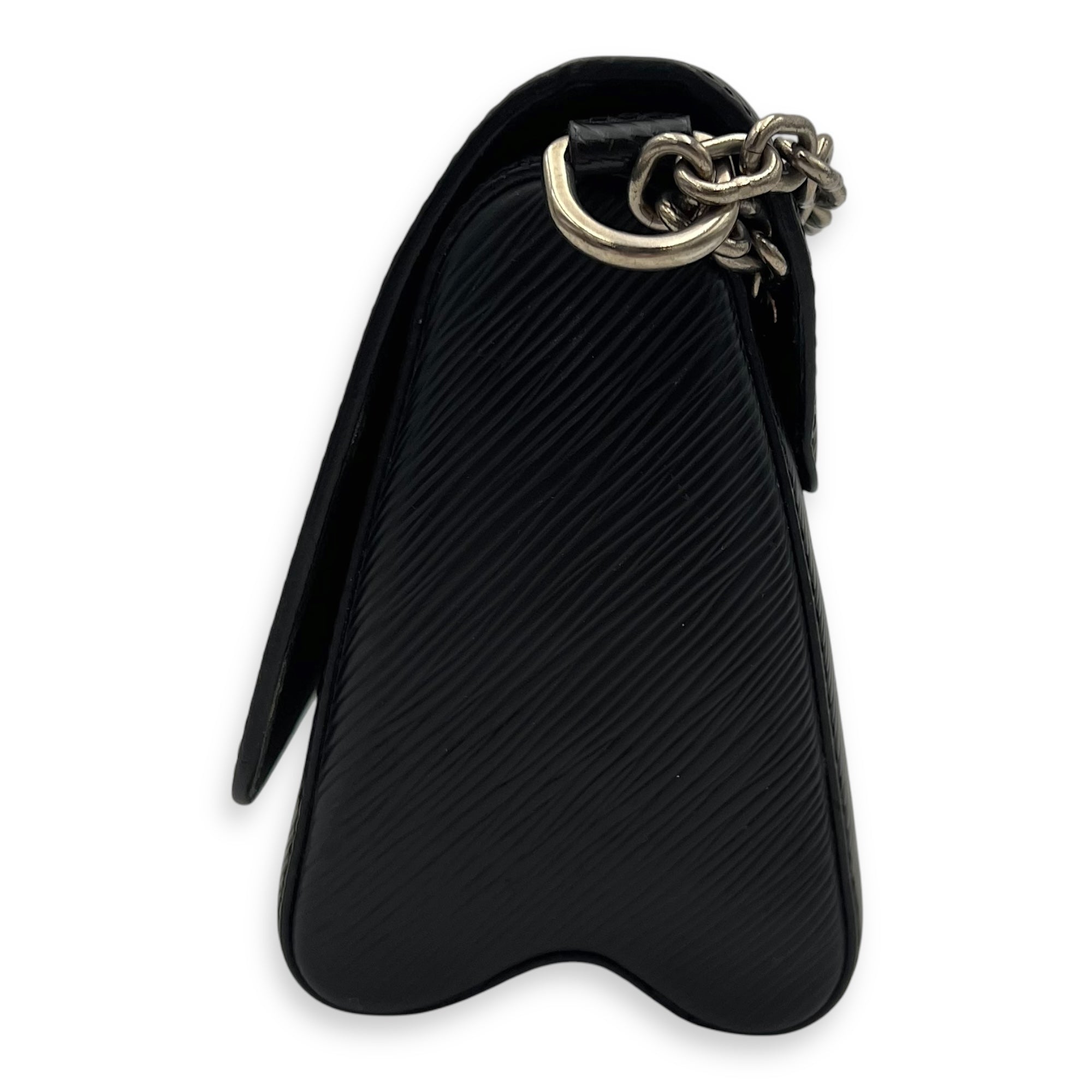 Twist PM Crossbody bag in Epi leather, Silver Hardware - Image 4