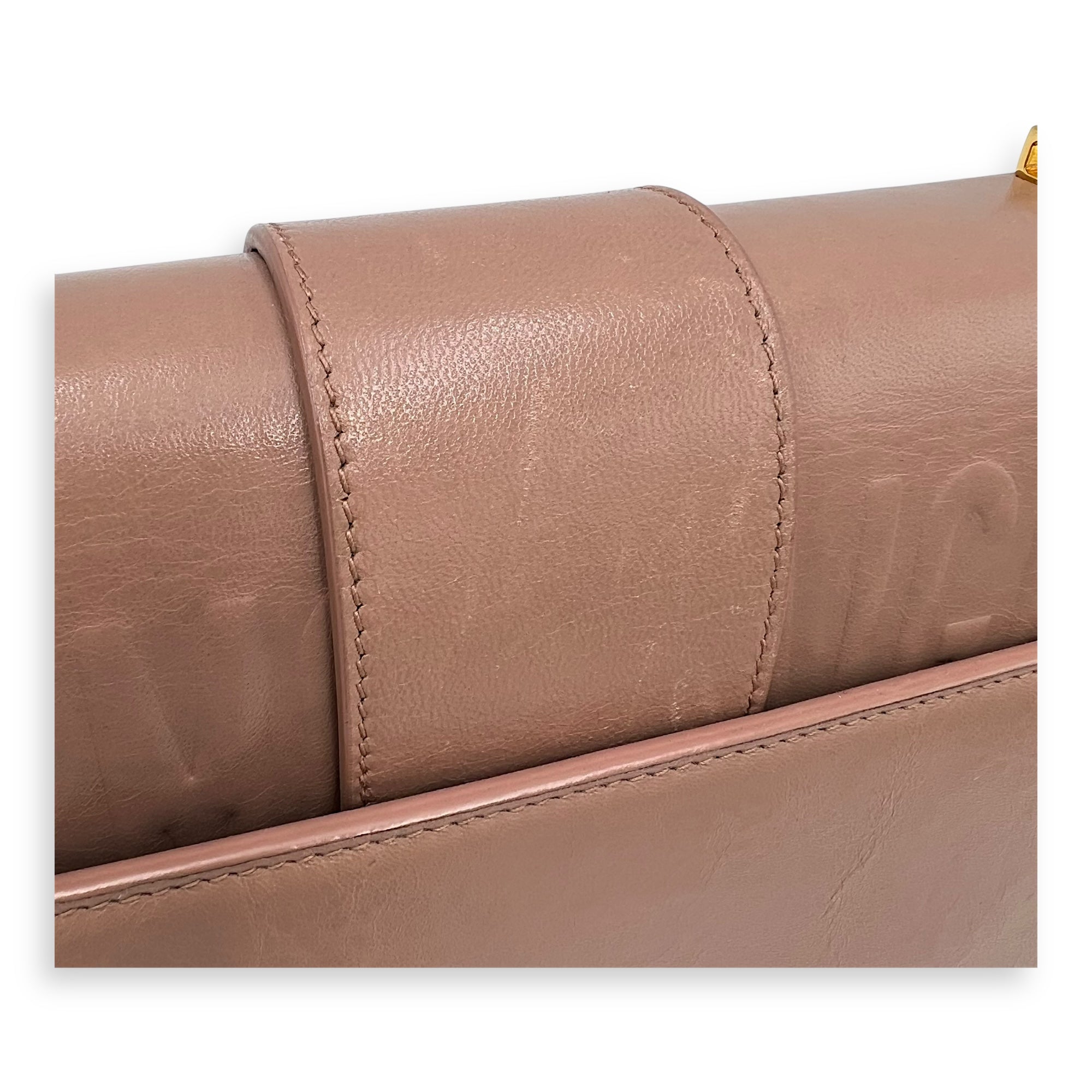 30 Montaigne Medium Shoulder bag in Calfskin, Gold Hardware - Image 8