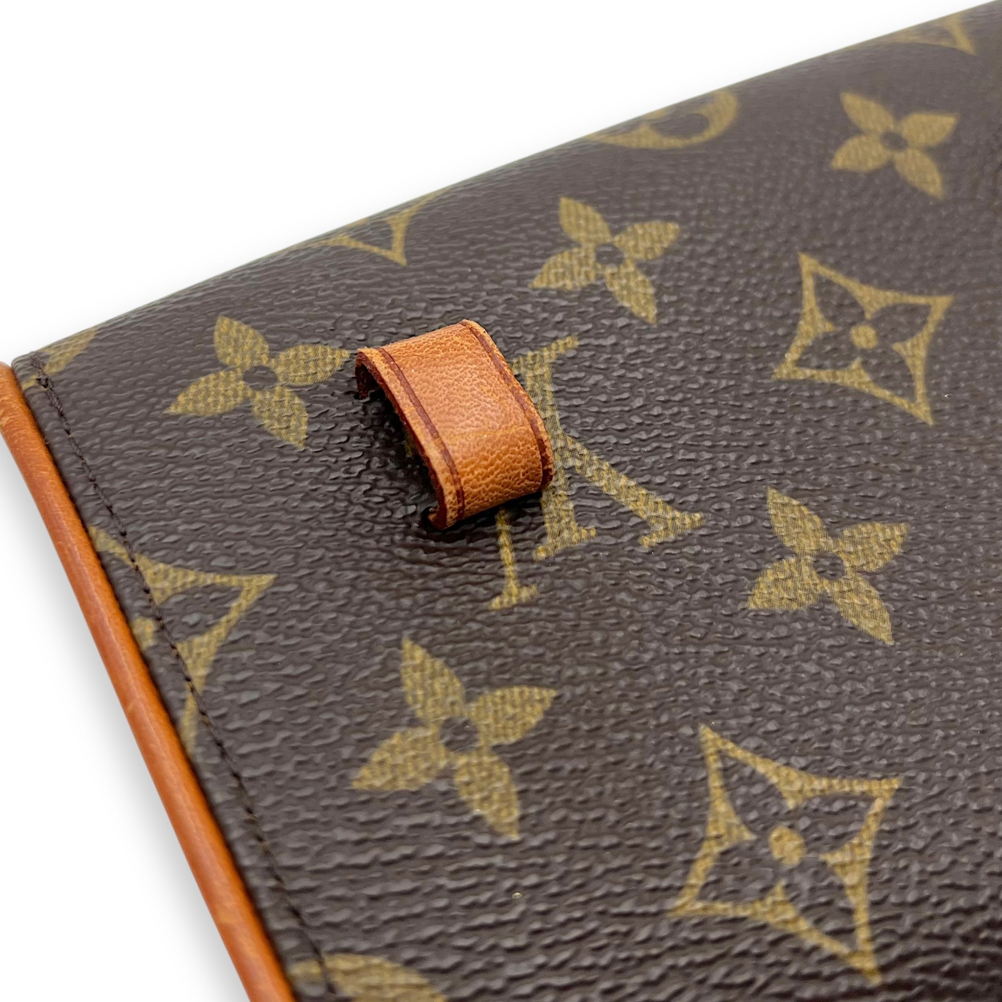 Florentine Belt Bag Brown in Monogram Coated Canvas, Gold hardware - Image 9