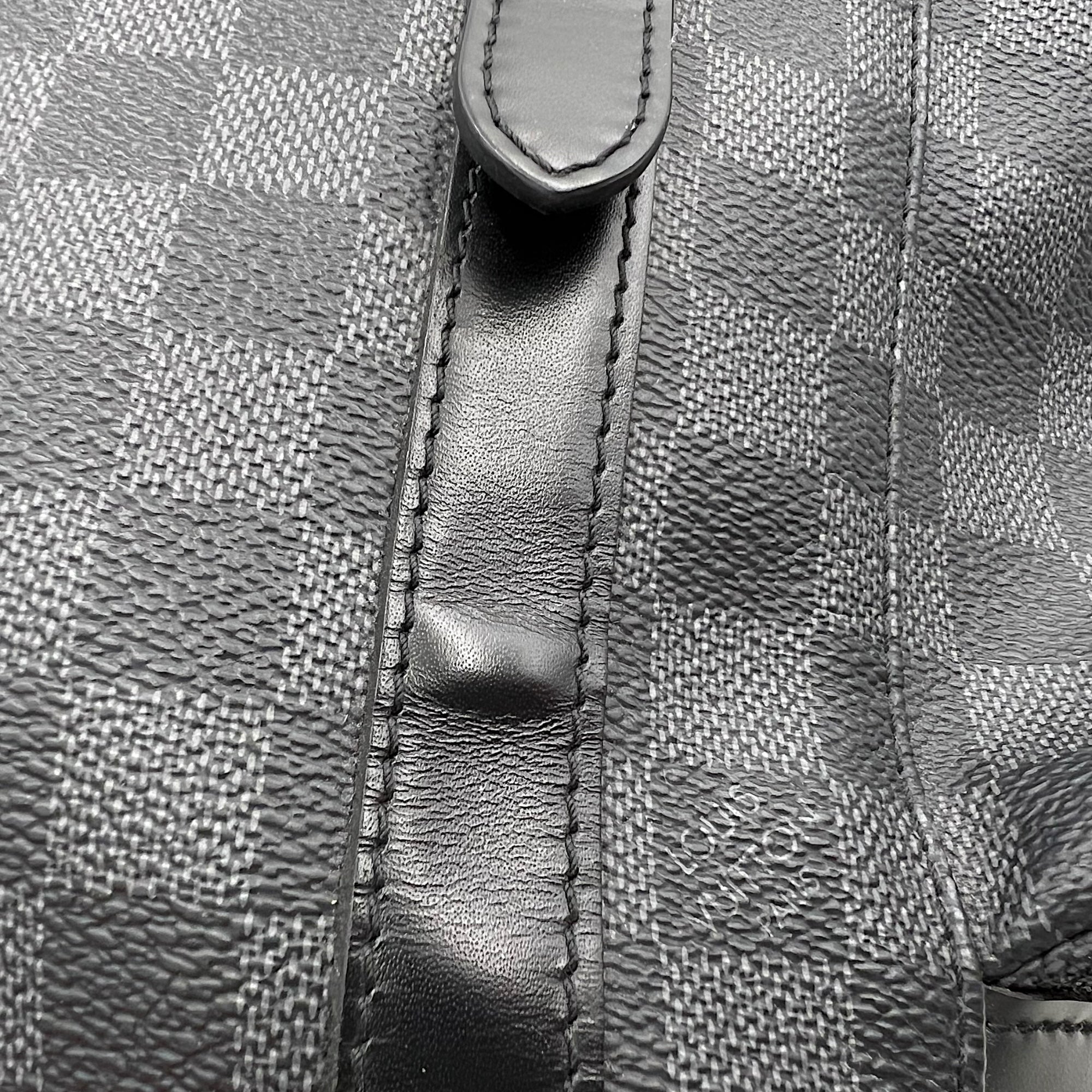 Christopher Backpack Graphite in Coated Canvas, Silver hardware - Image 10