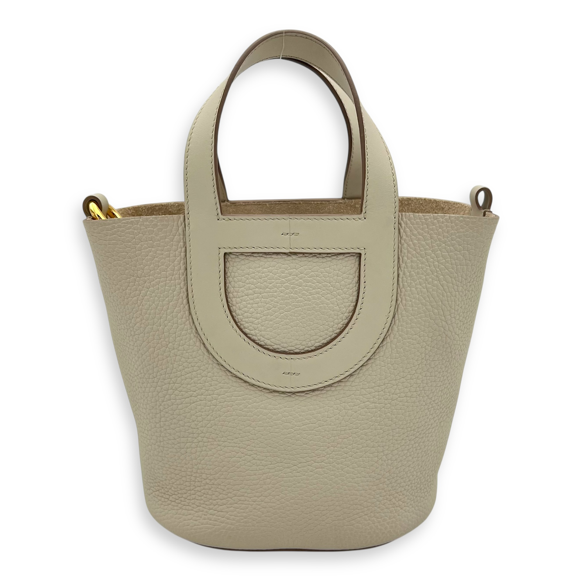 In The Loop 18 Beige Marfa in Clemence/Swift, Gold hardware - Image 3