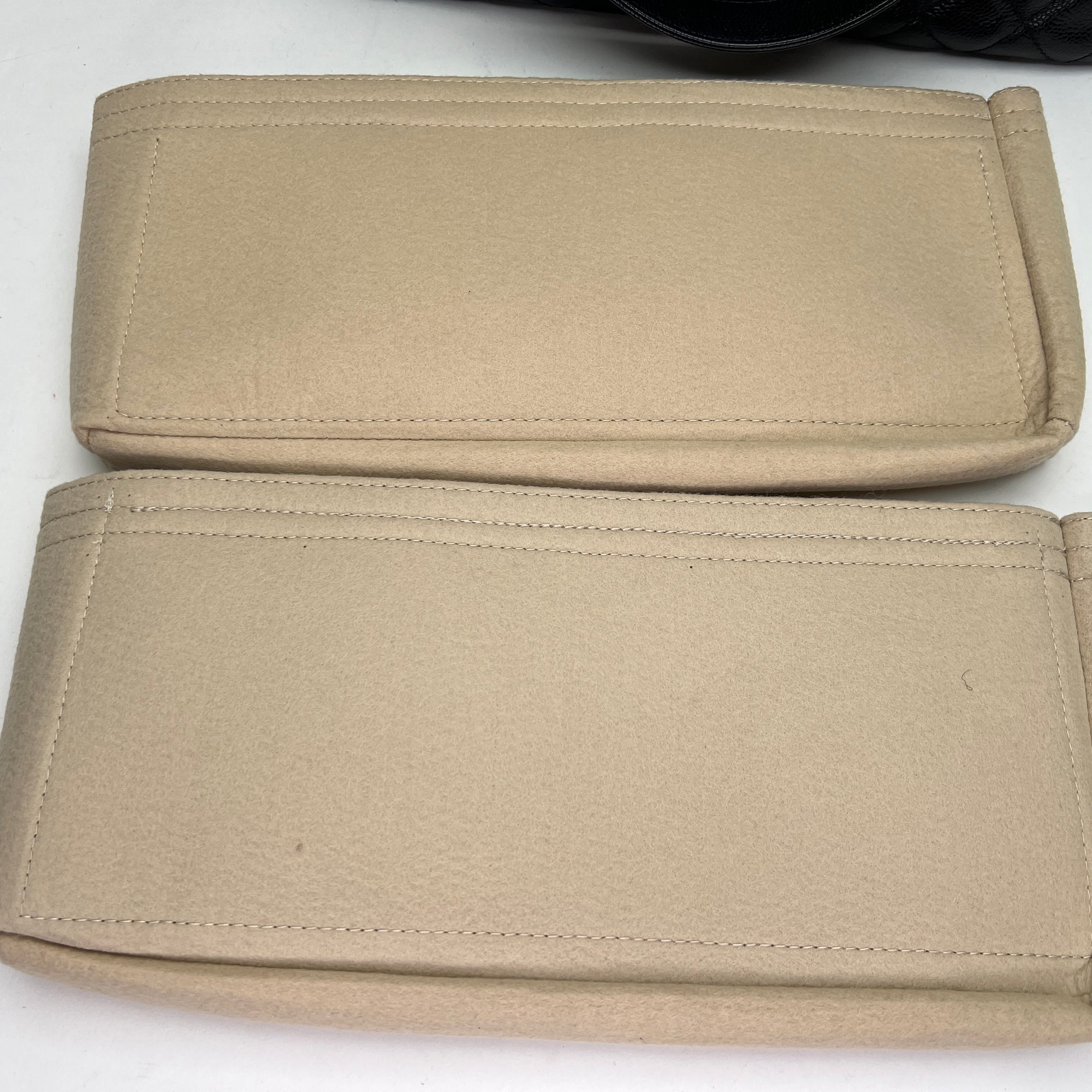 GST Black Tote Bag in Caviar Leather, Gold hardware - Image 9